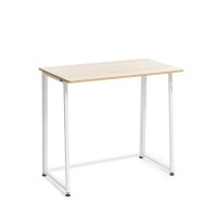 Oficina plegable, fácil de guardar, para espacio de trabajo pequeño