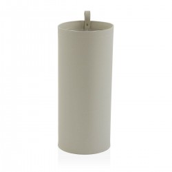 Creme de couro falso de guarda-chuva ornamentado 20 x 48 x 20 cm