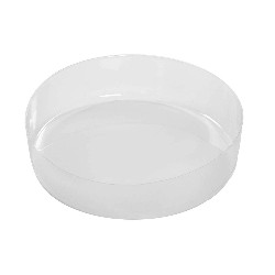 Crema de piel sintética adornada de paraguas 20 x 48 x 20 cm