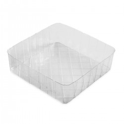 Soporte de paraguas de madera 18 x 51 x 15 cm