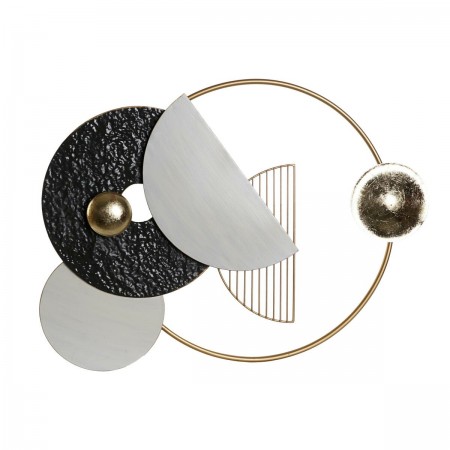 Wall Decoration Abstrakt Guld Hvid Hvid Mørk Grå Wall Decoration Abstrakt Guld Hvid Hvid Mørk Grå