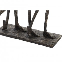 Figurine decoratieve karakters hars familie