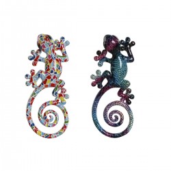 Set van 2 - mozaïek mozaïek wanddecoratie Multicolored Mediterranean 8 x 4 x 20 cm