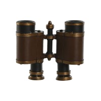 Decoration twin vintage brown metal 17.5 x 16 x 7 cm