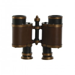 Decoratie Twin Vintage Brown Metal 17.5 x 16 x 7 cm