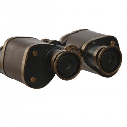 Decoratie Twin Vintage Brown Metal 17.5 x 16 x 7 cm