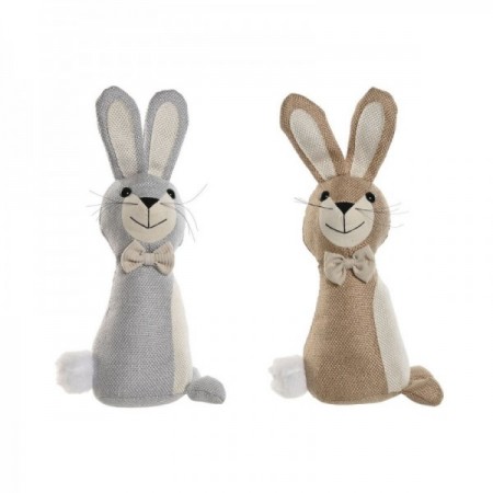 HOME SPIRIS SAND DOOR HOLDER 20 x 10 x 35 cm Rabbit (2 units)