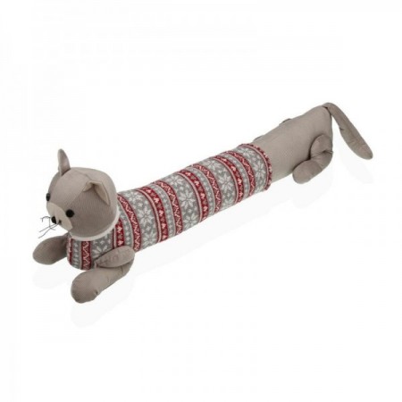 Türständer Versa Polyester Textil 16 x 21 x 73 cm Katze