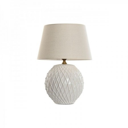Lampe de bureau Porcelaine Blanc 40 x 40 x 57 cm