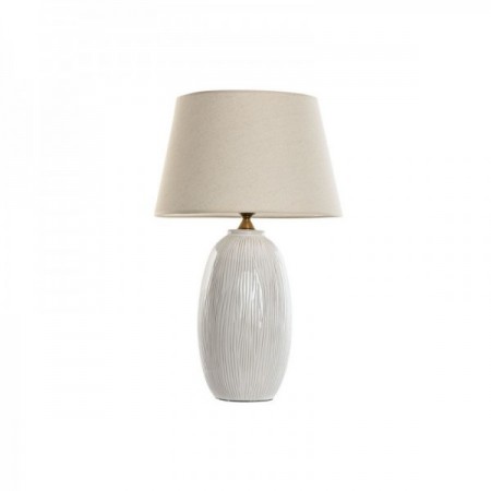 Woonkamer lamp porselein crème 40 x 40 x 64 cm