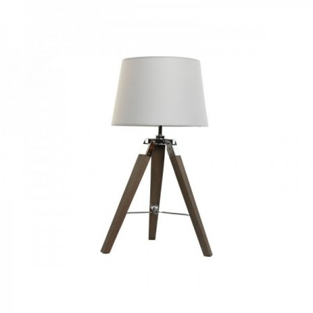 Lâmpada de escritório tripés de madeira estilo mar lampshade 36 x 36 x 60 cm Lâmpada de escritório tripés de madeira estilo mar lampshade 36 x 36 x 60 cm