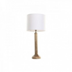 Kontor skrivebordslampe i tre lampeskjerm Hvit 35 x 35 x 70 cm