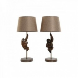 Par plattery bordlamper harpiks 26 x 26 x 53,5 cm (2 enheter)