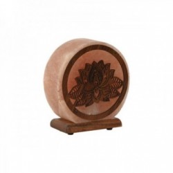 Deco lampe atmosfære steinrosa salt tre 16 x 7 x 18 cm