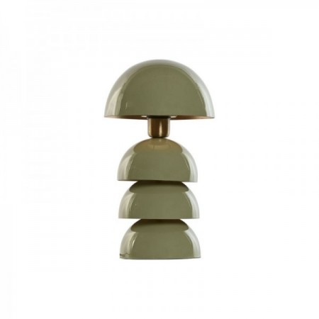 Vardagsrumslampa design för att posera deco metallgrön 20,5 x 20,5 x 37 cm