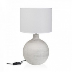 Witte keramische bureaulamp
