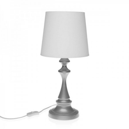 Lampe de bureau à poser Gris 23 x 49 cm Métal