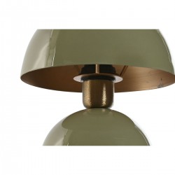 Stue lampe design for å pose deco metall grønn 20,5 x 20,5 x 37 cm