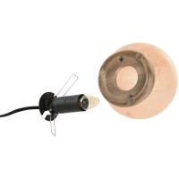 Rosa stenrosa lampa 15 W 220 V 12 x 12 x 19 cm