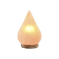 Lámpara rosa de piedra rosa 15 W 220 v 12 x 12 x 19 cm