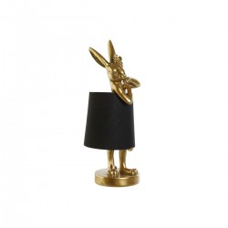 Deco Lámpara de mesa RABBIT GILDED RESIN 40 W 220V 16 x 16 x 43 cm
