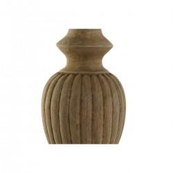 Tre stue lampe med jute lampeskjerm 50 W 220 V - 44 x 44 x 91 cm