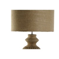Tre stue lampe med jute lampeskjerm 50 W 220 V - 44 x 44 x 91 cm