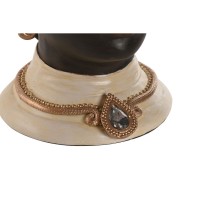 Sett med 2 nattbordslampe harpiks tegn 26 x 26 x 43 cm (2 enheter)