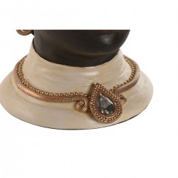 Sett med 2 nattbordslampe harpiks tegn 26 x 26 x 43 cm (2 enheter)