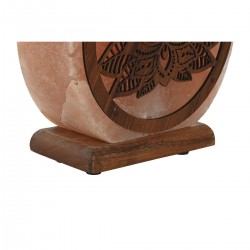 Deco lampe atmosfære steinrosa salt tre 16 x 7 x 18 cm