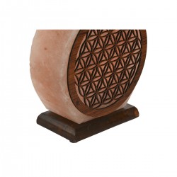Deco lampe med rosa salt stein atmosfære 16 x 7 x 18 cm
