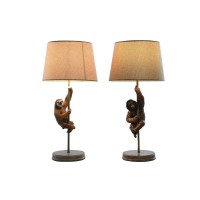 Par plattery bordlamper harpiks 26 x 26 x 53,5 cm (2 enheter)