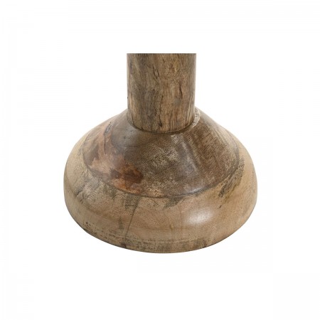 Office desktop lamp in wooden lampshade white 35 x 35 x 70 cm