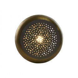 Gullgrå 4 W 220 V Gråmetalllampe - 36 x 36 x 37,5 cm