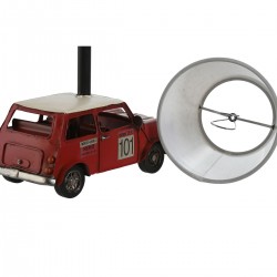 Kontorlampe Bilmodellering Metal Hvit Rød 20 x 14 x 27 cm