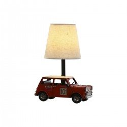 Kontorlampe Bilmodellering Metal Hvit Rød 20 x 14 x 27 cm