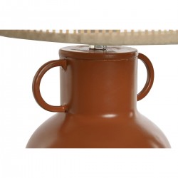Conjunto de 2 lâmpadas de cabeceira natural lâmpada natural metal metal lâmpada 22 x 22 x 33 cm