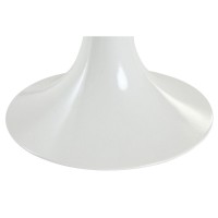 Lampada da ufficio per mettere il piedino metallo bianco paralume corda natura 50W 220 V
