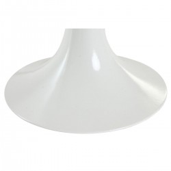 Lampada da ufficio per mettere il piedino metallo bianco paralume corda natura 50W 220 V
