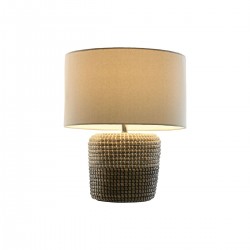 Lampada da comodino in lampada bianca spazzatura 38 x 38 x 47 cm