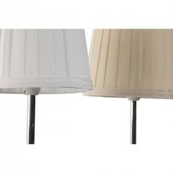 Conjunto de 2 lámparas de mesa - Decoración de pies y porcelana de metal