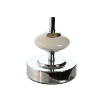 Conjunto de 2 lámparas de mesa - Decoración de pies y porcelana de metal