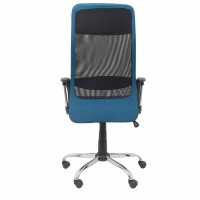 Fauteuil de Bureau Turquoise Basculant Accoudoir fixe