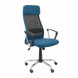 Fauteuil de Bureau Turquoise Basculant Accoudoir fixe