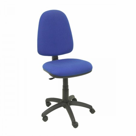 Silla de oficina azul sin reposabrazos Silla de oficina azul sin reposabrazos