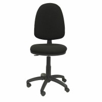 Black office chair without armrests