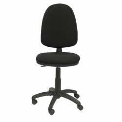Black office chair without armrests