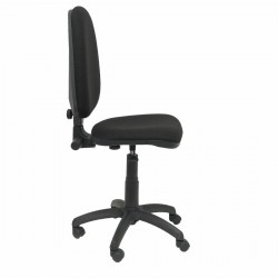 Cadeira de escritório preto sem braços