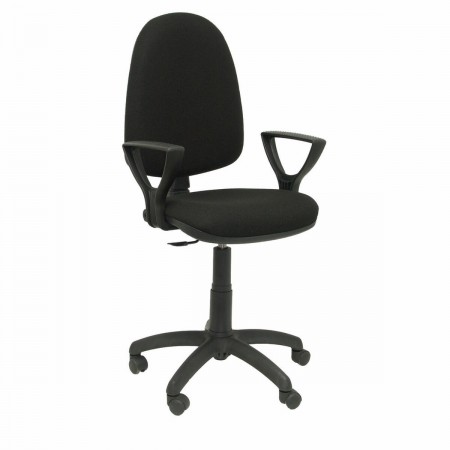 Cadeira de escritório negro com braços Cadeira de escritório negro com braços