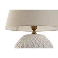 Lampada da ufficio in porcellana bianca 40 x 40 x 57 cm